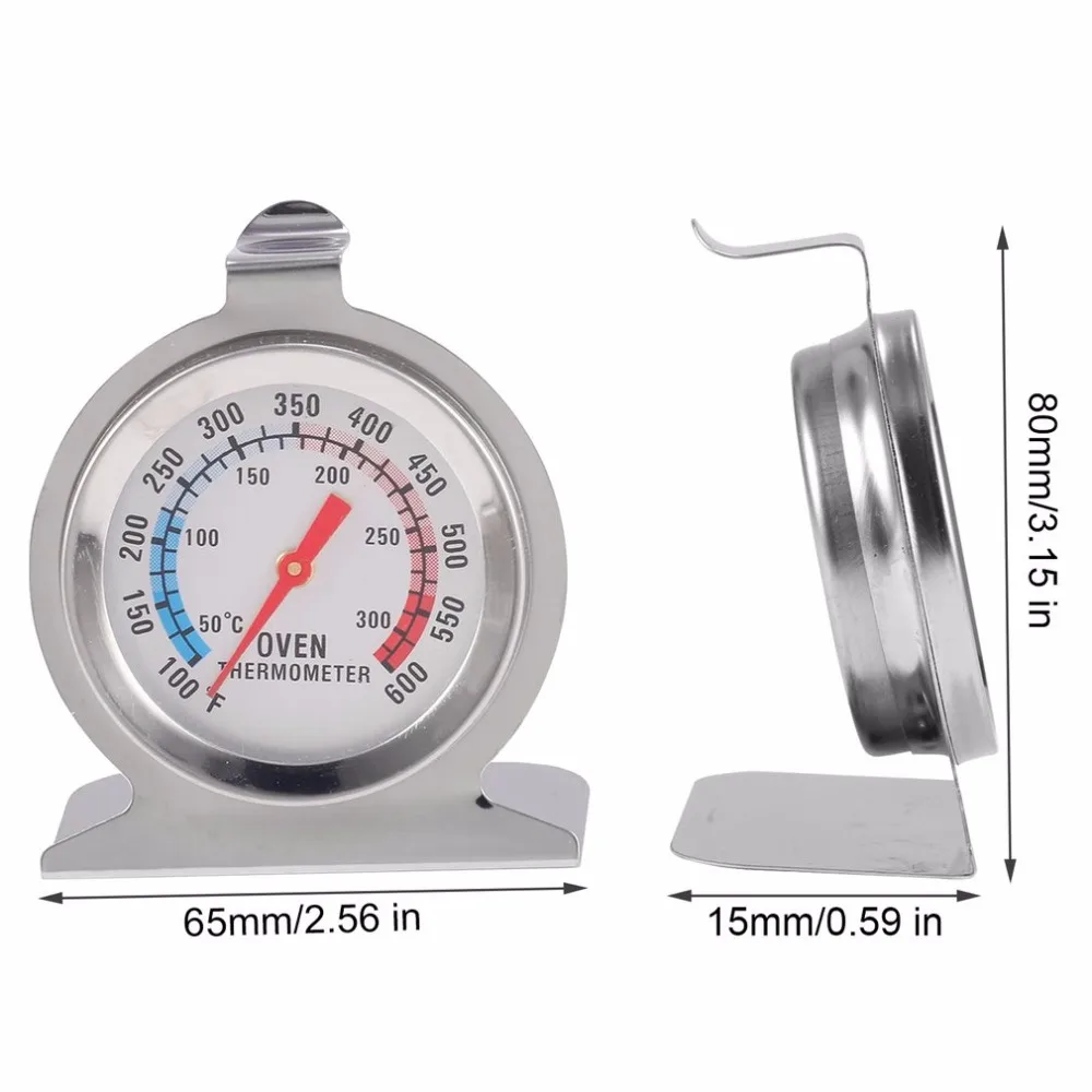 1 шт. нержавеющая сталь еда мясо температура классический стоячий циферблат печь термометр Калибр Gage плита термометр популярный