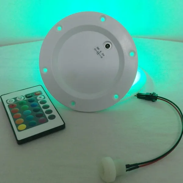 24 Waterproof outdoor battery operated 16 colors remote control led light
