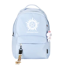 Рюкзак для путешествий с сверхъестественным принтом, нейлоновые школьные сумки для девочек-подростков, Mochila Feminina, рюкзак для ноутбука ярких цветов Rugzak