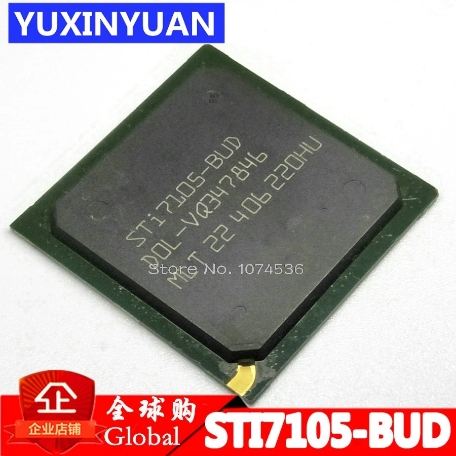 

STI7105 STI7105-BUD STI7105BUD BGA Optical network set-top box chip 100%new 1pcs