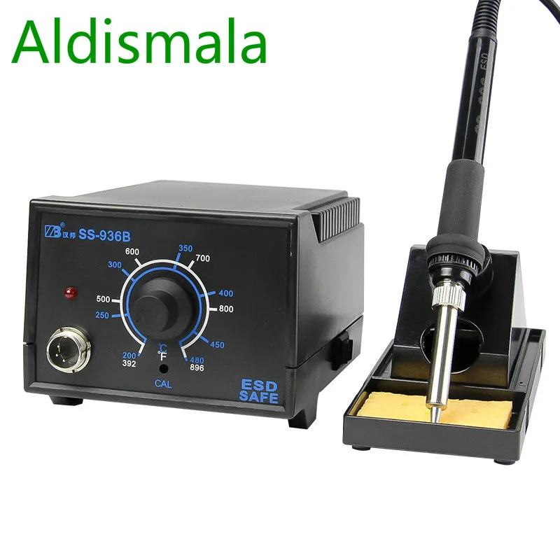 

Aldismala 2019 NEWE Handle ESD Stable temperature solder station SMD PCBA Lead-free Solder iron Repair rework electronic product