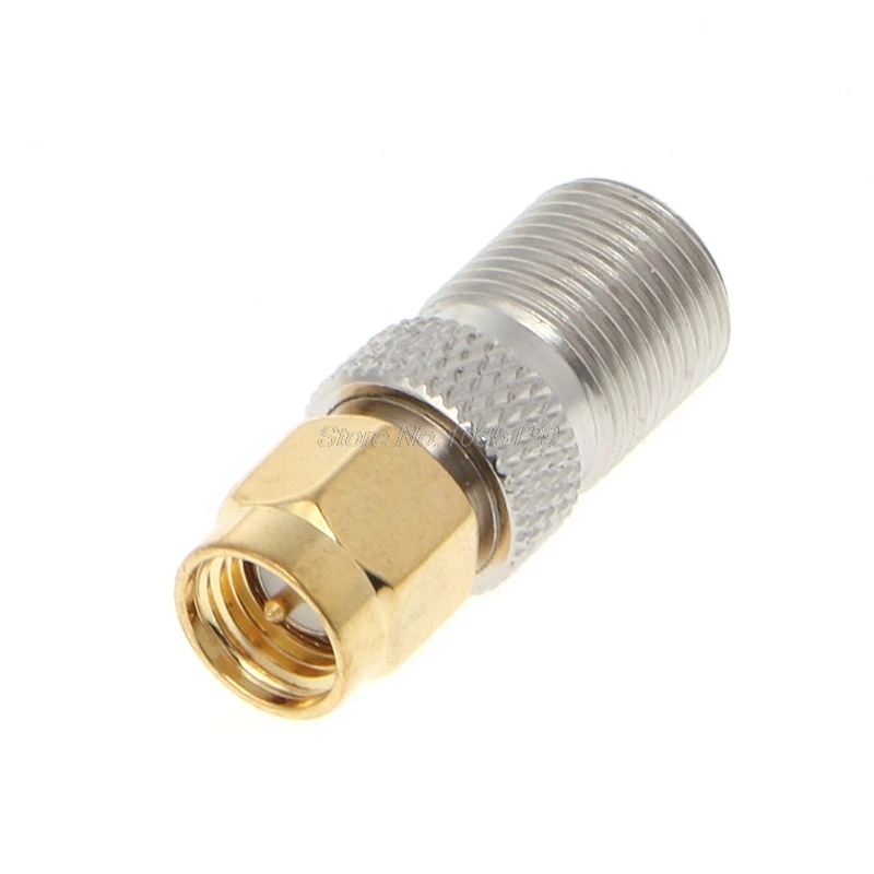 

OOTDTY SMA Female To Type F Female Plug Straight RF Coaxial Adapter Connector Converter GZZ Dropship