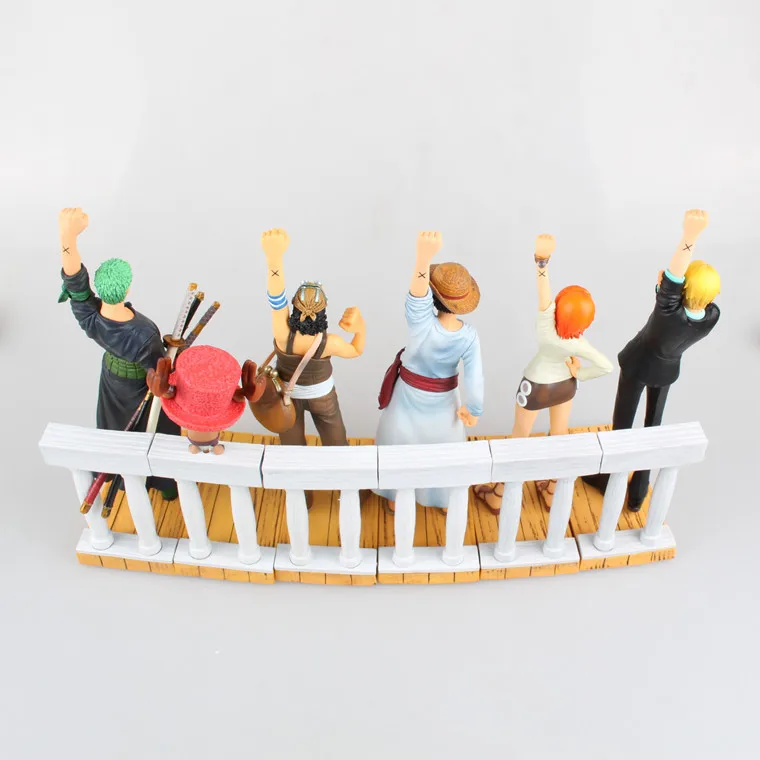 Anime One Piece 6pcs Set Dramatic Showcase 1st Season Luffy Zoro Nami Usopp Sanji Chopper Pvc Action Figures Collectible Toys Buy At The Price Of 51 02 In Aliexpress Com Imall Com