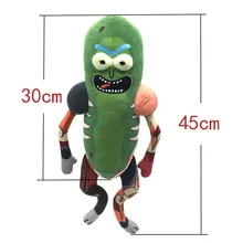 2019 New Animation Rick and Morty Plush toys Rick Morty Rick Q Mr. Meeseeks Plush Doll toys for Home Decoration rick and morty action figure collection model toy q vision keyring pendant rick and morty bobble head q edition keychain toys