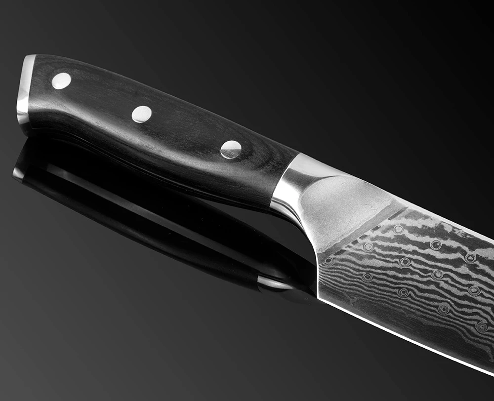 XITUO Дамасская сталь китайский нож шеф-повара набор острых santoku режет кусок рыбы мясо овощи фрукты суши дома отель кухонные инструменты