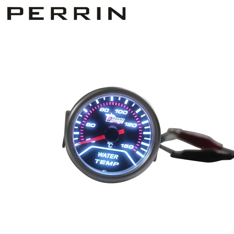 

52mm pointer car motorcycle Racing Refit Water temperature gauge White backlight 40-150 Centigrade Free shipping