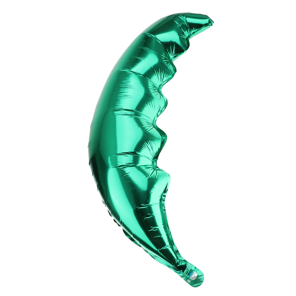 6x Palm Tree Leaf Green Hawaiian Beach Party Balloon Wedding Decor