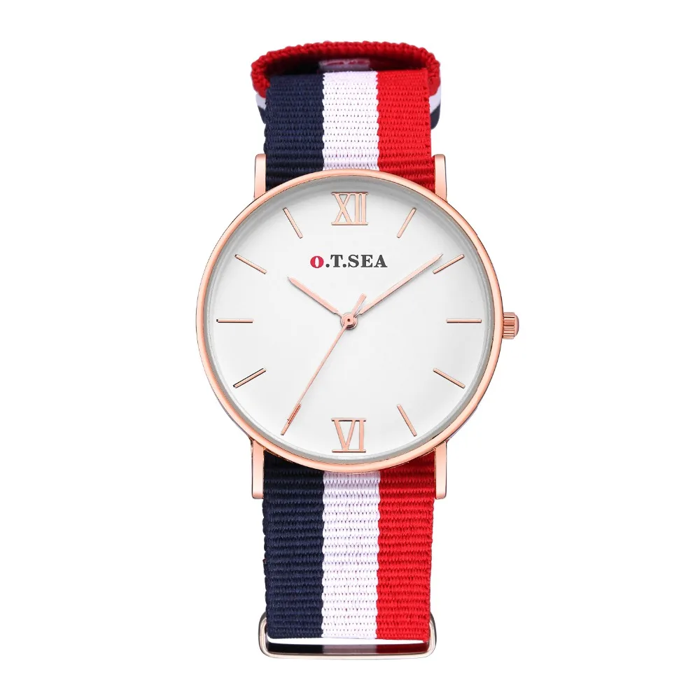 Top Luxury Brand Nylon Fashion Bracelet Quartz font b Watch b font font b Women b