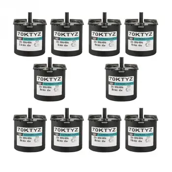 

1 PCS Metal gear Motor AC220V 2.5-110RPM Miniature Low Speed Large Moment of Force Gear Motor CW/CCW Synchronous Motor