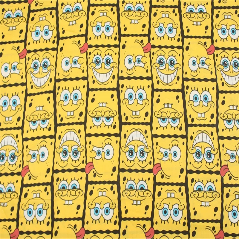 

100*140cm Cartoon Lovely Cotton Fabric Patchwork Cotton ,Tilda Printed Quilting Home For Sewing