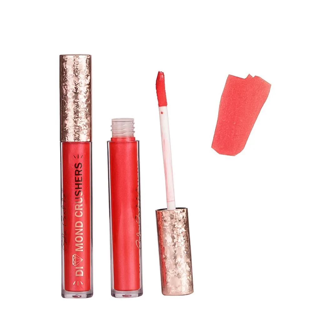 Crystal Liquid Lips Cosmetics Metallic colors Matte Lipstick Waterproof