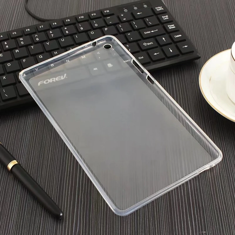 Мягкая силиконовая Резина ТПУ задняя крышка для huawei MediaPad T3 8 8,0 KOB-L09 KOB-W09 Honor Play Pad 2 чехол для планшета+ стилус