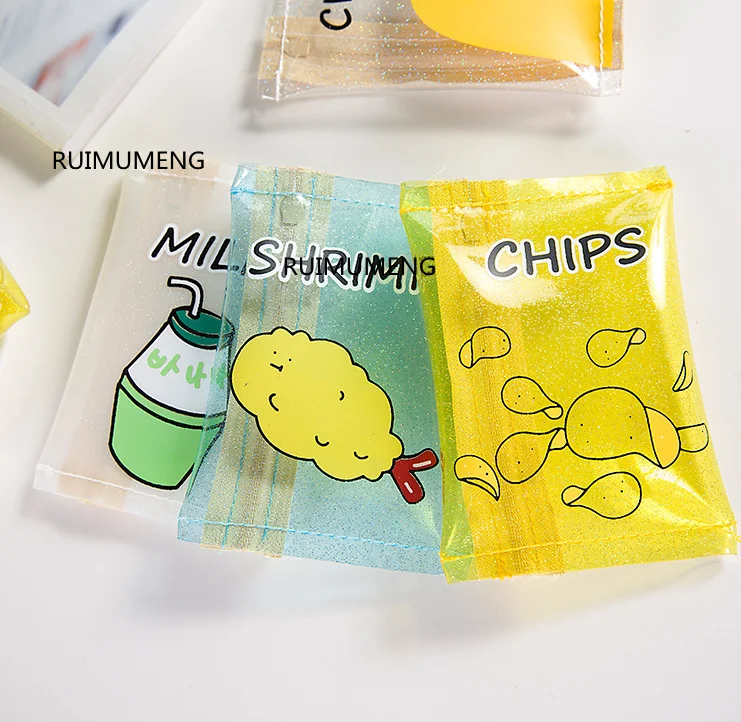 

Super Sweet 4Shapes , ALL Cartoon FOOD Design , Mini PVC Gift Coin BAG , SIZE 13CM Pocket Coin Wallet , COIN Purse Pouch Case