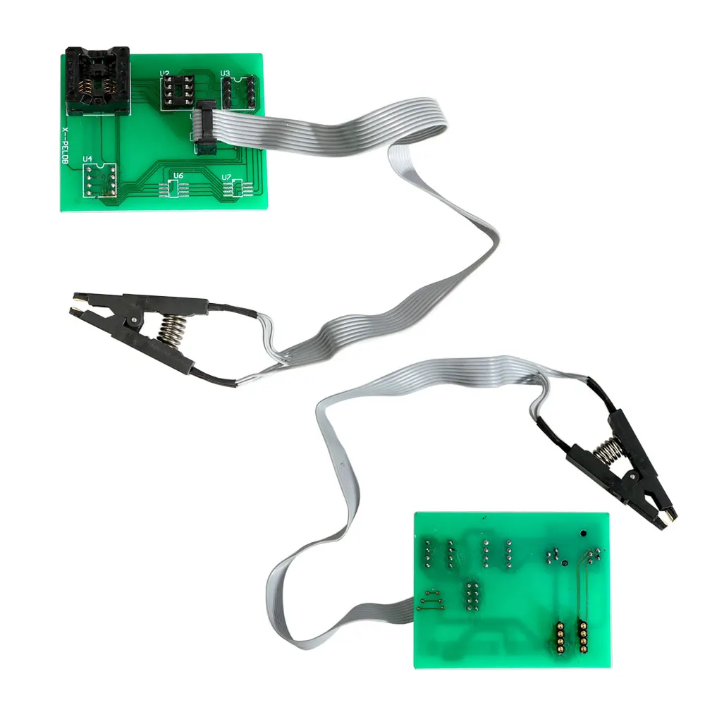 Высокое качество плата EEPROM адаптер 8 soic зажим для Xprog V5.60/V5.70/V5.74/V5.84 UPA зеленый V1.3