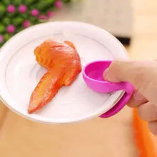 Кухня силиконовые духовка тепла Миски Детские изоляцией пальцев перчатки mitt протектор кухни силиконы печь перчатки