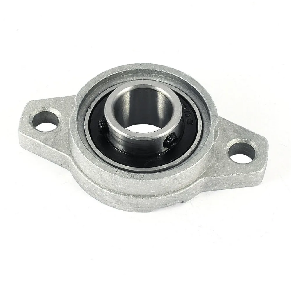 2Pcs Aluminium Alloy KFL002 15mm Shaft Support Flange Pillow Block Bearingin Slides from Home