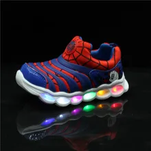 Детская светящаяся обувь высокого качества; Новинка; модная детская светящаяся обувь; обувь с USB зарядкой для мальчиков; обувь для девочек; Светодиодный белый цвет