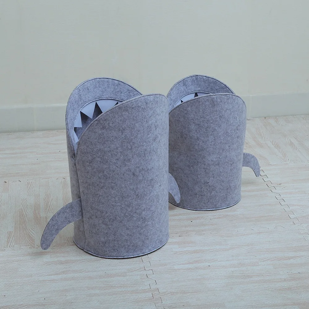 Cartoon-Felt-Cloth-Folding-Laundry-Basket-Nordic-Style-Shark-Design-Laundry-Bag-For-Toys-Clothes-Home (3)