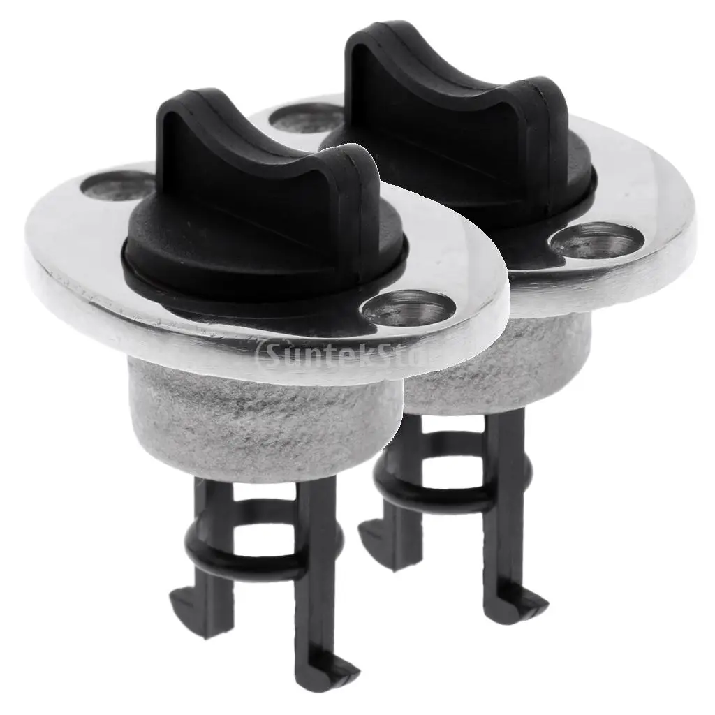 Heavy Duty Stainless Steel Boat Drain Plugs Nylon Transom Bung