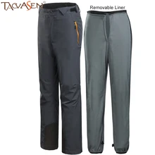 TACVASEN походные брюки Мужские Съемные флисовые наружные брюки зимние спортивные брюки водонепроницаемые брюки женские SH-DX-02