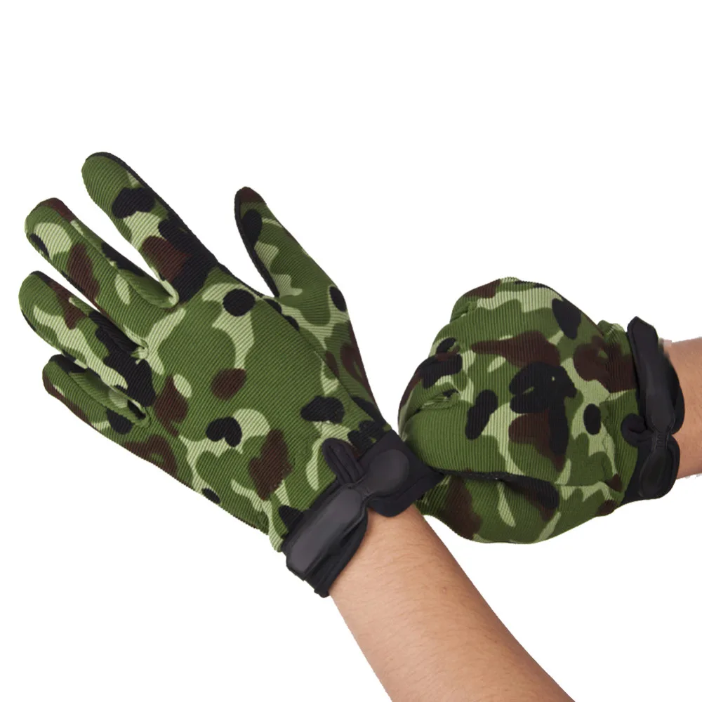 Sports Outdoor Cycling Gloves Motorcycle Bike Tactical Airsoft Riding Hunting Full Finger MTB Bicycle Gloves For Men/Women M-XL