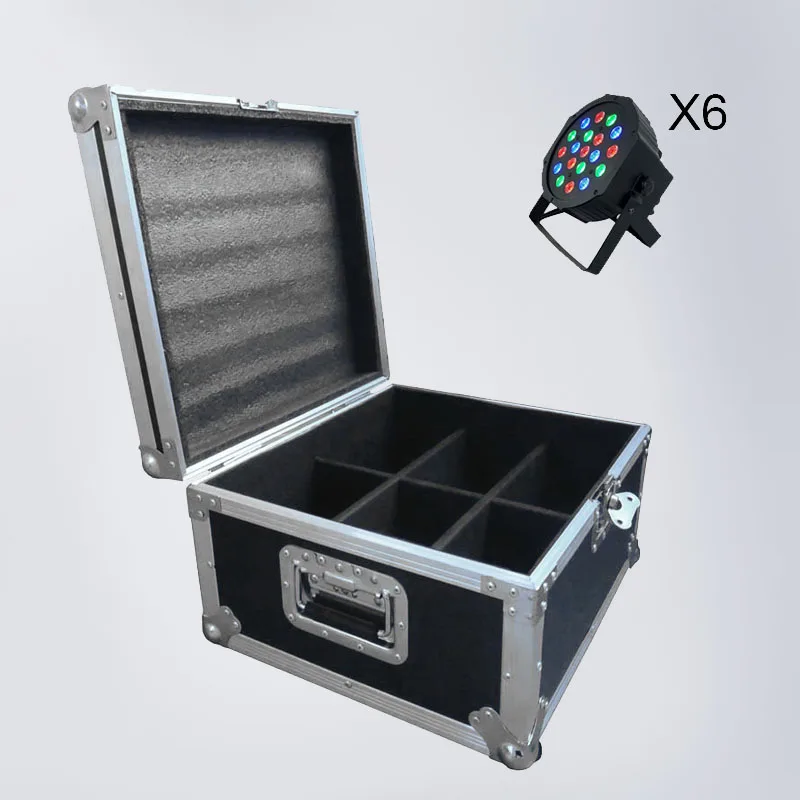 

FlightCase With 6/8/10/12/16pcs LED Flat Par 19x3W RGB LED Par Stage Effect light DMX512 Concert for DJ Disco Party KTV