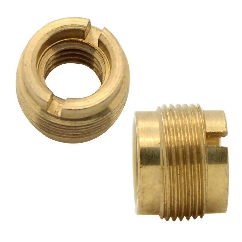 5/8 Inch Male to 3/8 Inch Female Mic Thread Screw Adapter for Microphone Stand 2 Packin Photo