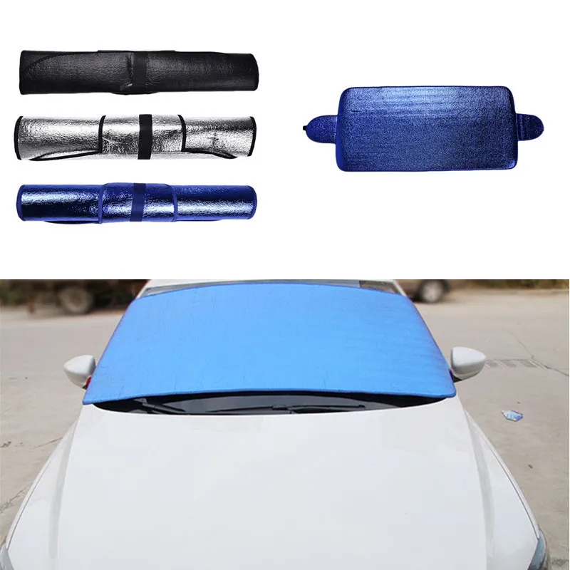 150*70CM car Front Window Sunshade UV Protect Window Foil Windshield