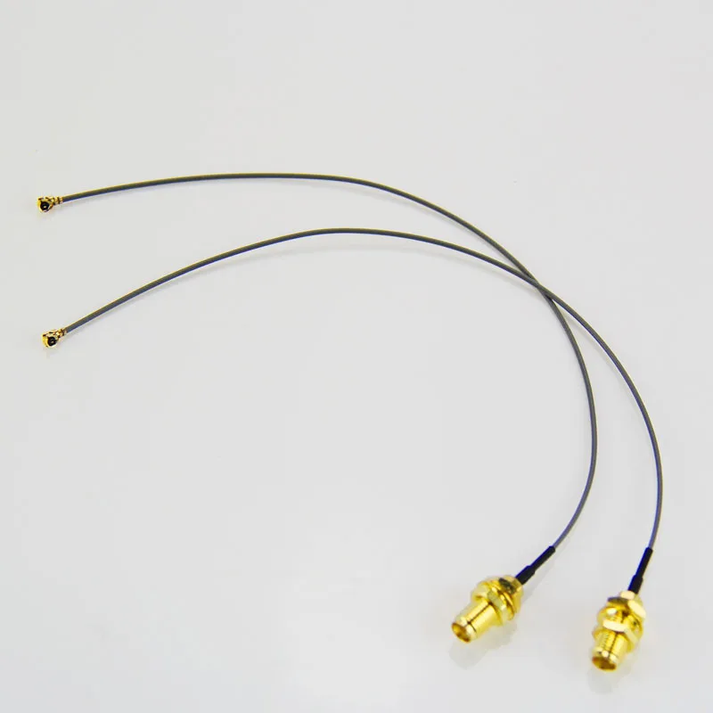 

2pcs Mini PCI to RP-SMA Pigtail Antenna WiFi Cable GQ999