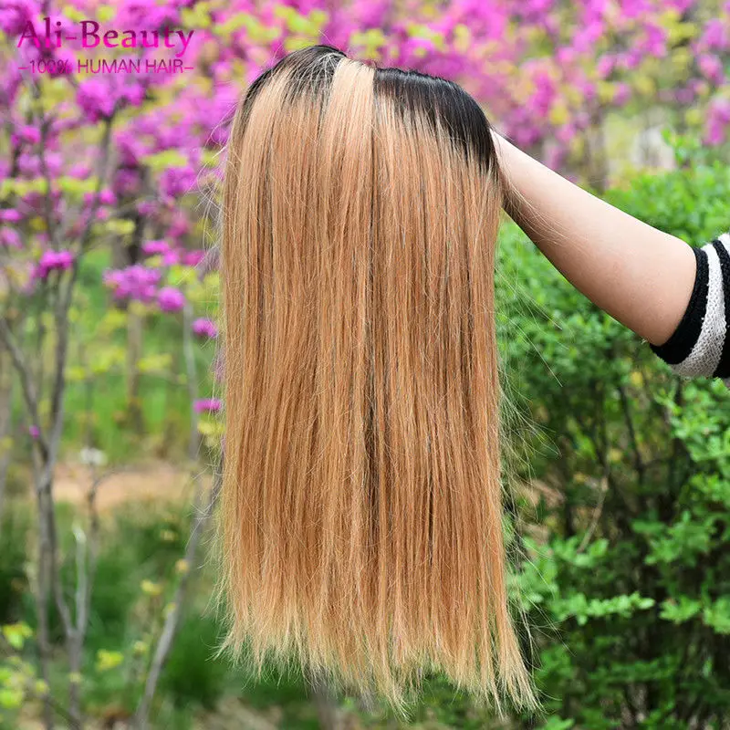 Two Tone T1b 27 Ombre font b Brazilian b font Human font b Hair b font