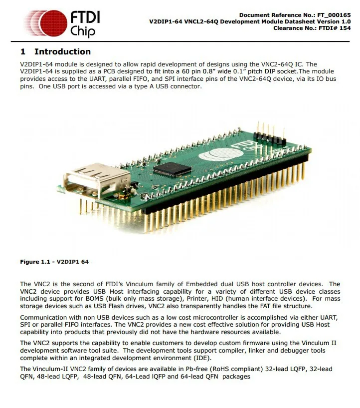 V2DIP1-64 INFO