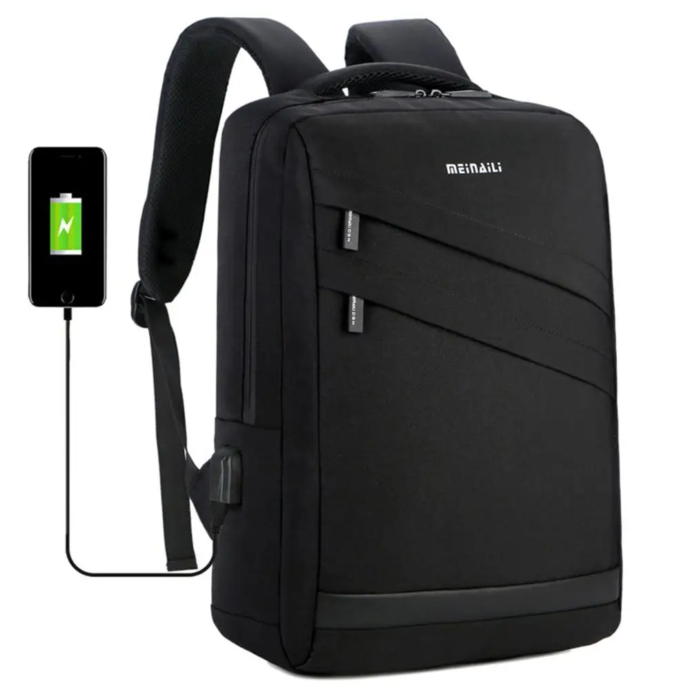 

Business Laptop Backpack Water Resistant College Backpack with USB Charging Port /Headphone Interface 15.6" Computer Backpack