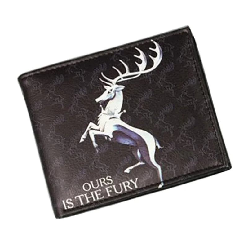 

DC Marvel Bioworld Comics Purse Games of Thrones Wallet Our is the Fury Money Bags Super Hero Gift Boy Girl Short Wallets