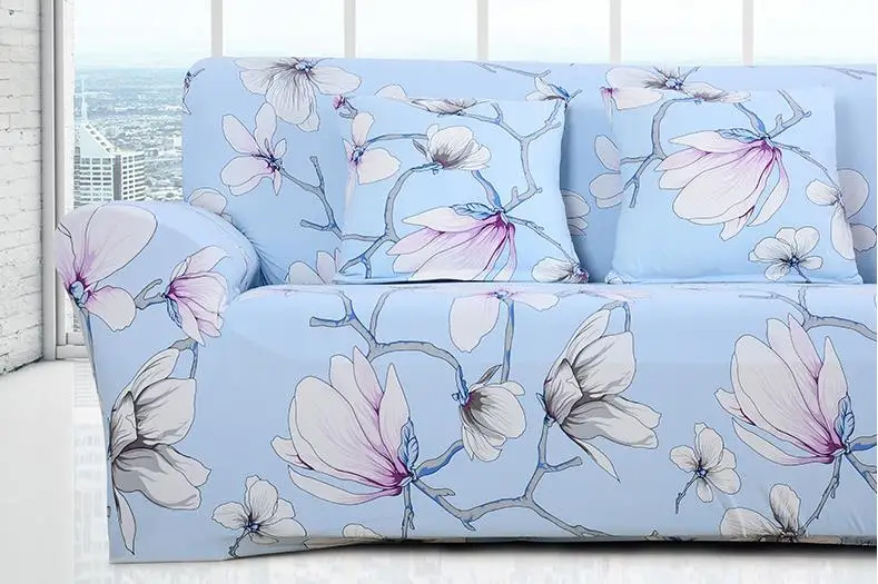 flexible Stretch Sofa cover Big Elasticity Couch Loveseat sofa Funiture Cover 1pc - Machine Washable | Дом и сад