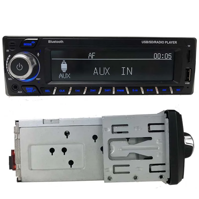 1089DAB+ 1 Din Автомобильный радиоприемник RDS Hands-Free MP3 / SD / MMC DAB+ FM USB SD ЖК-экран Цифровое аудиовещание Автомобильная Bluetooth-кар