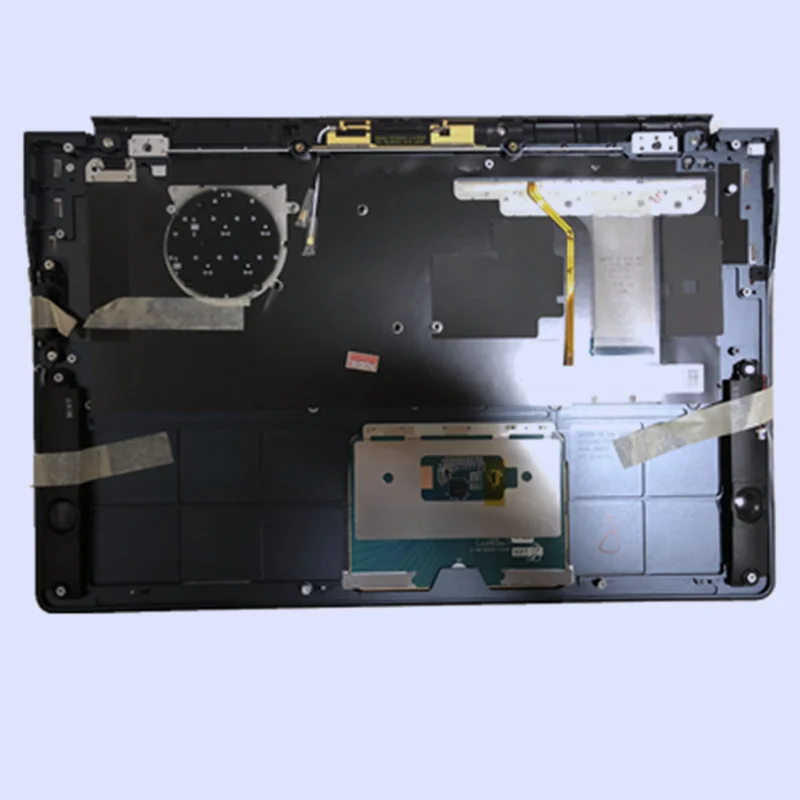 Best NEW Original blue laptop Laptop Palmrest with US/RU Version Keyboard for SAMSUNG NP900X4C NP900X4D 900X4 with touch version 3