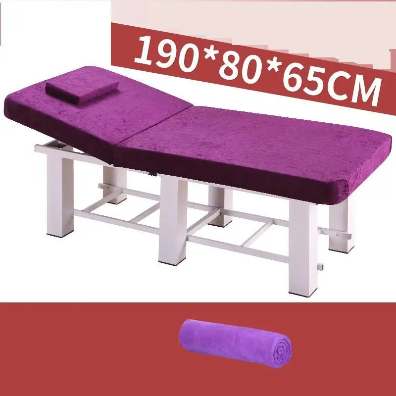 Massagetafel Letto piegevole Masaj Koltugu Lettino Massaggio Cadeira De Massagem педикюр салон складной стол-стул Массажная кровать - Цвет: MODEL Q