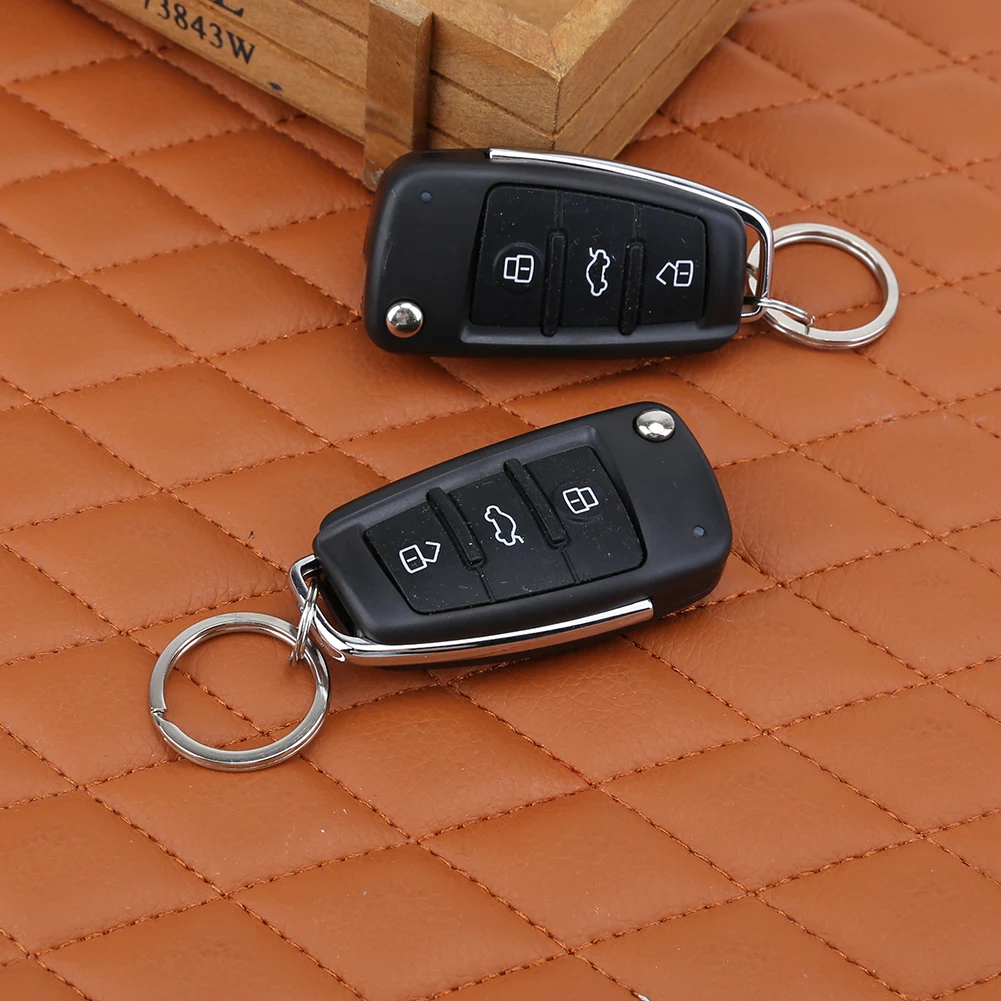 Universal Car Alarm Systems Auto Remote Central Kit Door Lock Vehicle Keyless Entry System Central Locking with Remote Control