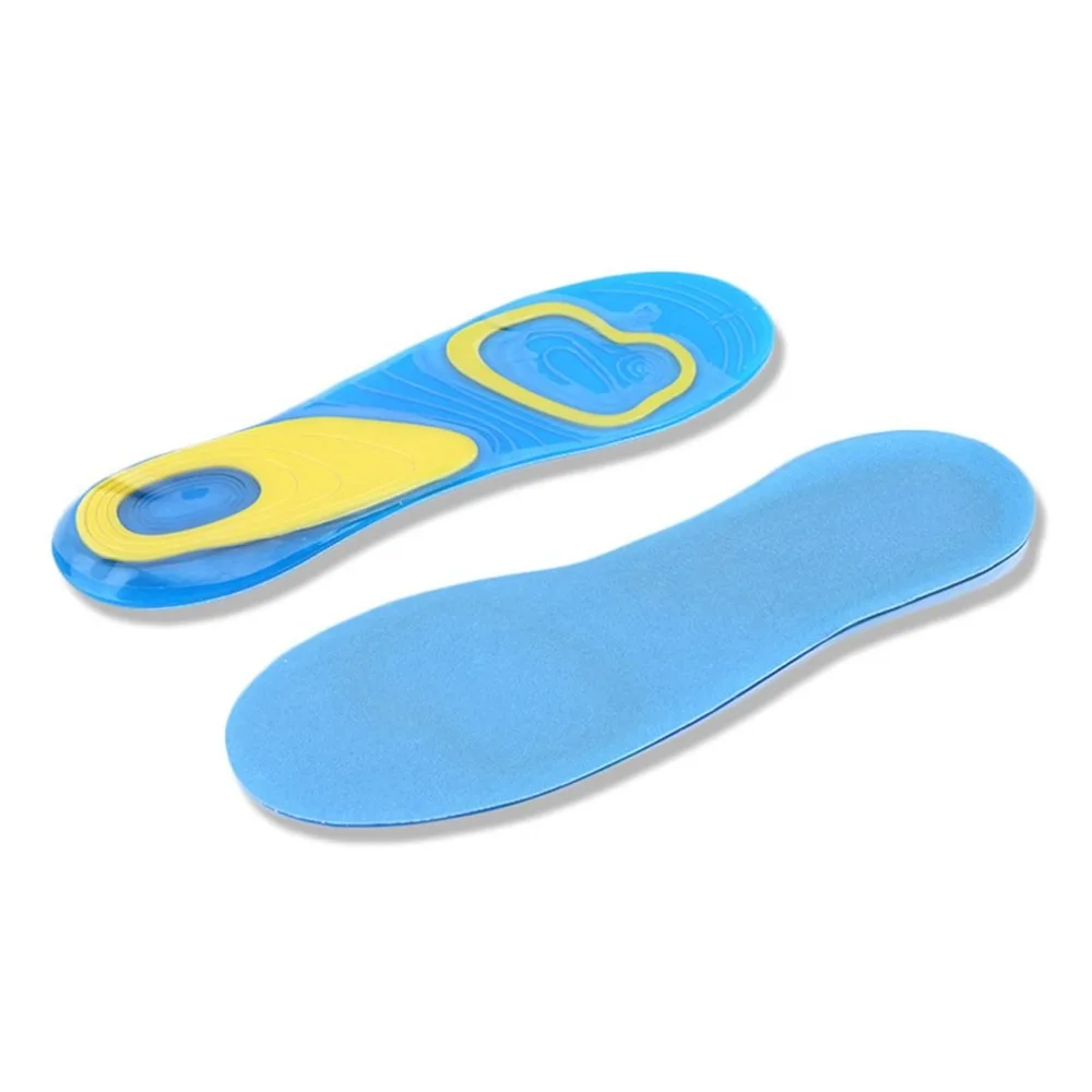 Soft Silicon Gel Insoles Foot Care feet relieve Shock Absorption Pads Running Sport Insoles Arch
