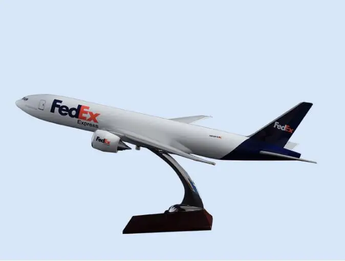 47 см Смола Боинг 747 TNT Экспресс модель самолета FEDEX 777 авиакомпании грузовые
