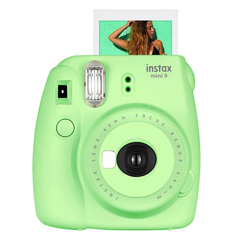 Фотокамера моментальной печати Fujifilm Fuji Instax Mini 9+ пленка Fujifilm Instax Mini 8/9 на 20 листов+ сумка Mini 9+ объектив+ фотоальбом