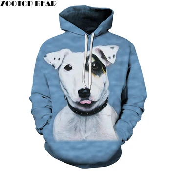 

3D Print Doggie Hoodie Pullover Sweatshirt Harajuku Men Women Hoody StreetwearJacket Autumn Winter Drop ship ZOOTOP BEAR