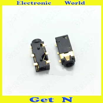 

30pcs-2000pcs PJ-242 2.5mm Headphone Connectors 2.5mm Auido Video Female Connector Jack 6Pins SMD PJ-242B