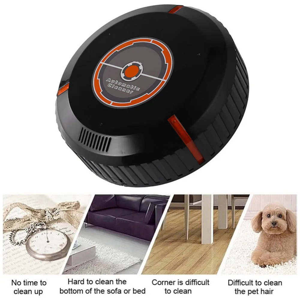 

2 Colors Smart Electric Vacuum Household Cleaners Machine Smart Robotic Mop Automatic Sweeping Floor Dust Cleaning Robots