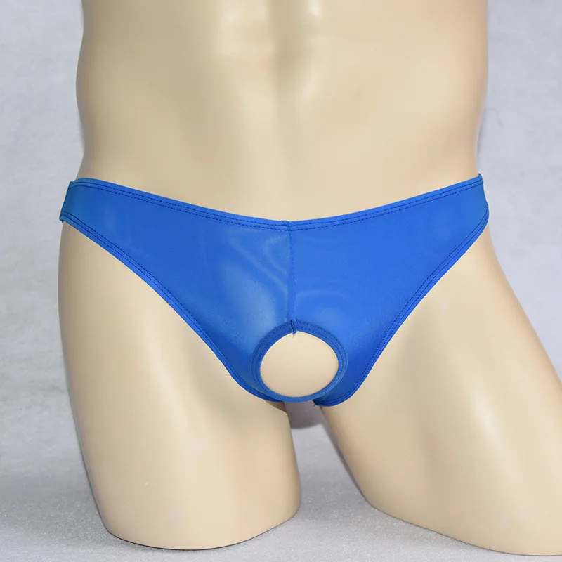

Men's Brand Briefs Underwear Open Pouch Bulge Funny Underwear