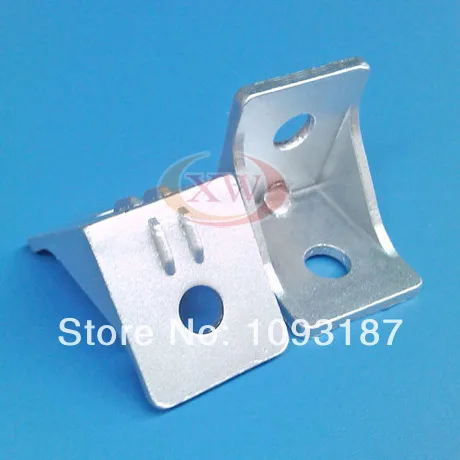 20PCS/LOT 3030C-8 Corner Fitting Angle 3030 shelf Triangle Brackets Aluminum Profile Accessories L Connector Fasten connector |