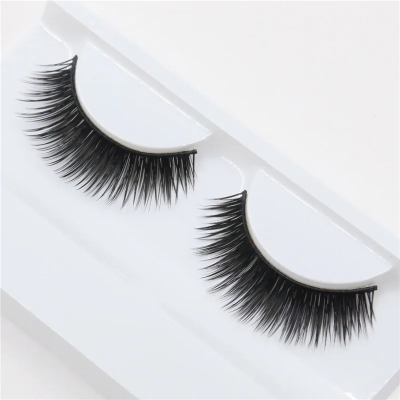 

a pair exaggerated thick fashion long fake eyelashes natural false eyelash Makeup Tools