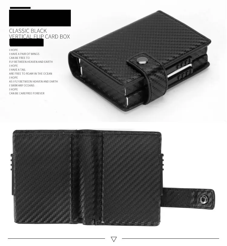 Крокодиловый RFID PU кожаный всплывающий автоматический двойной защитный ящик алюминиевый бизнес держатель кредитной карты металлический футляр для путешествий