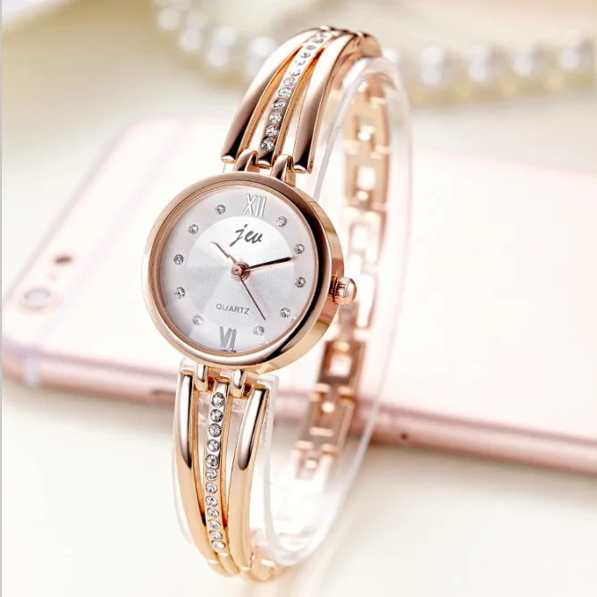 

Round Wrist Watch Woman Fund Rhinestone Steel Bring High Archives Student Latest Fashion Wrist Watch Ma'am Wrist Watch WT087