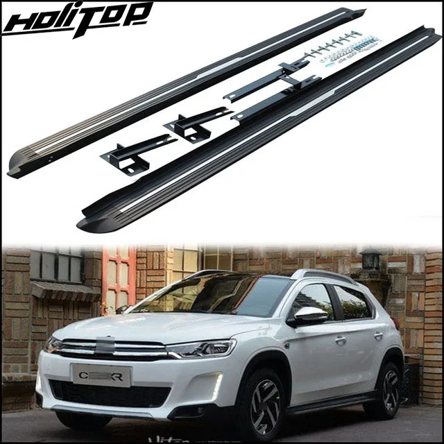 

Match for Citroen C3-XR running board side steps side bar pedals.aviation aluminum alloy.quality guarantee.can loading 400kg.